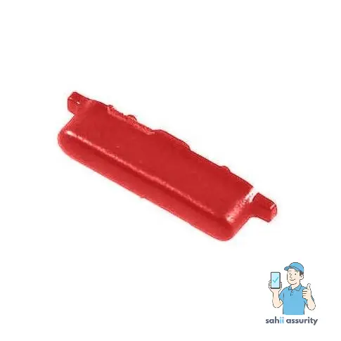 Power Button Outer for Motorola Edge 50 Neo Red